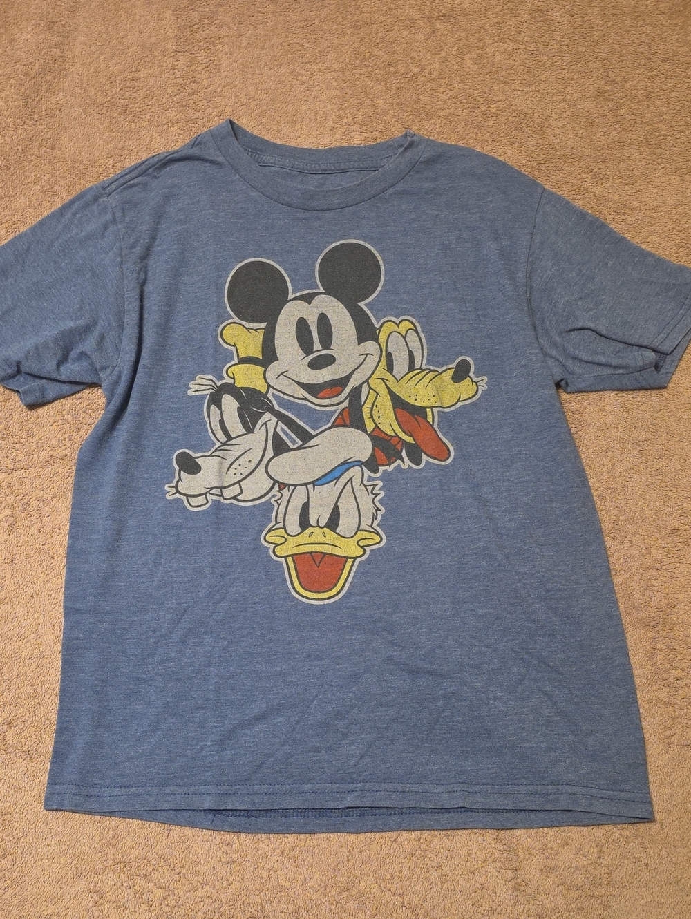 Blue Disney Character Shirt